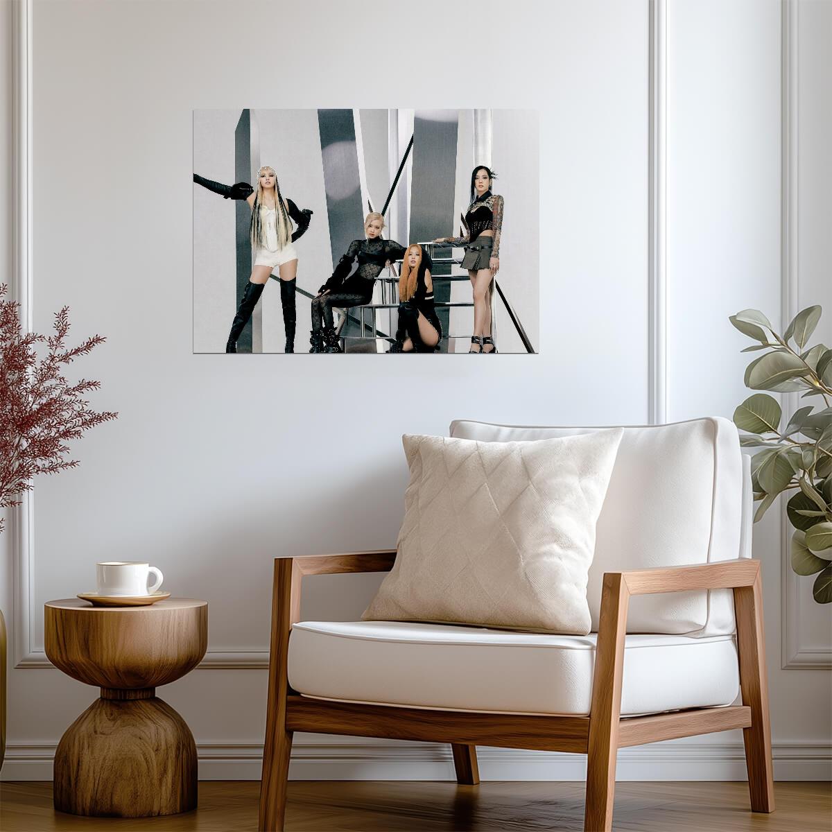 Blackpink Group Photoshoot | K-Pop Stars Poster | Modern Music Wall Art - Music Poster