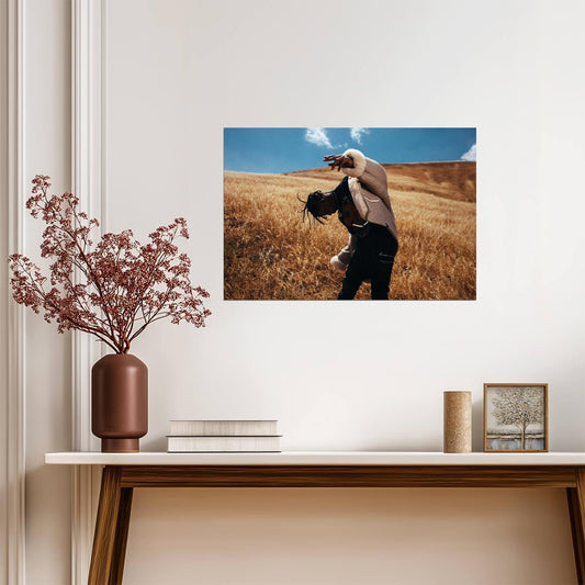 Travis Scott Artistic Photoshoot | Hip Hop Music Poster | Aesthetic Rap Wall Art - Music Poster