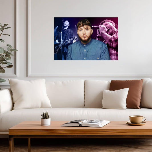 James Arthur | British Singer | Music Art Poster - Music Poster