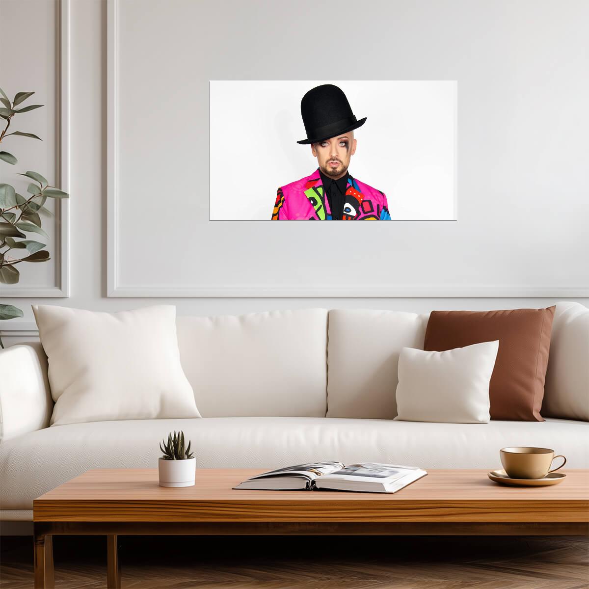 Boy George | Pop Icon Poster | 80s Music Art - Music Poster