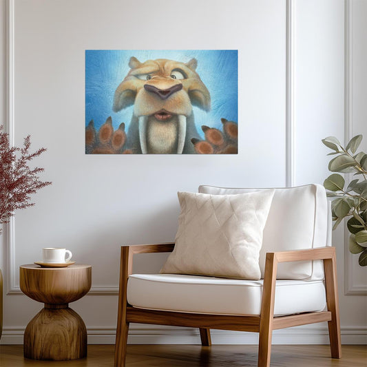 Ice Age | Animated Movie | Cartoon Poster - Movies & TV Poster