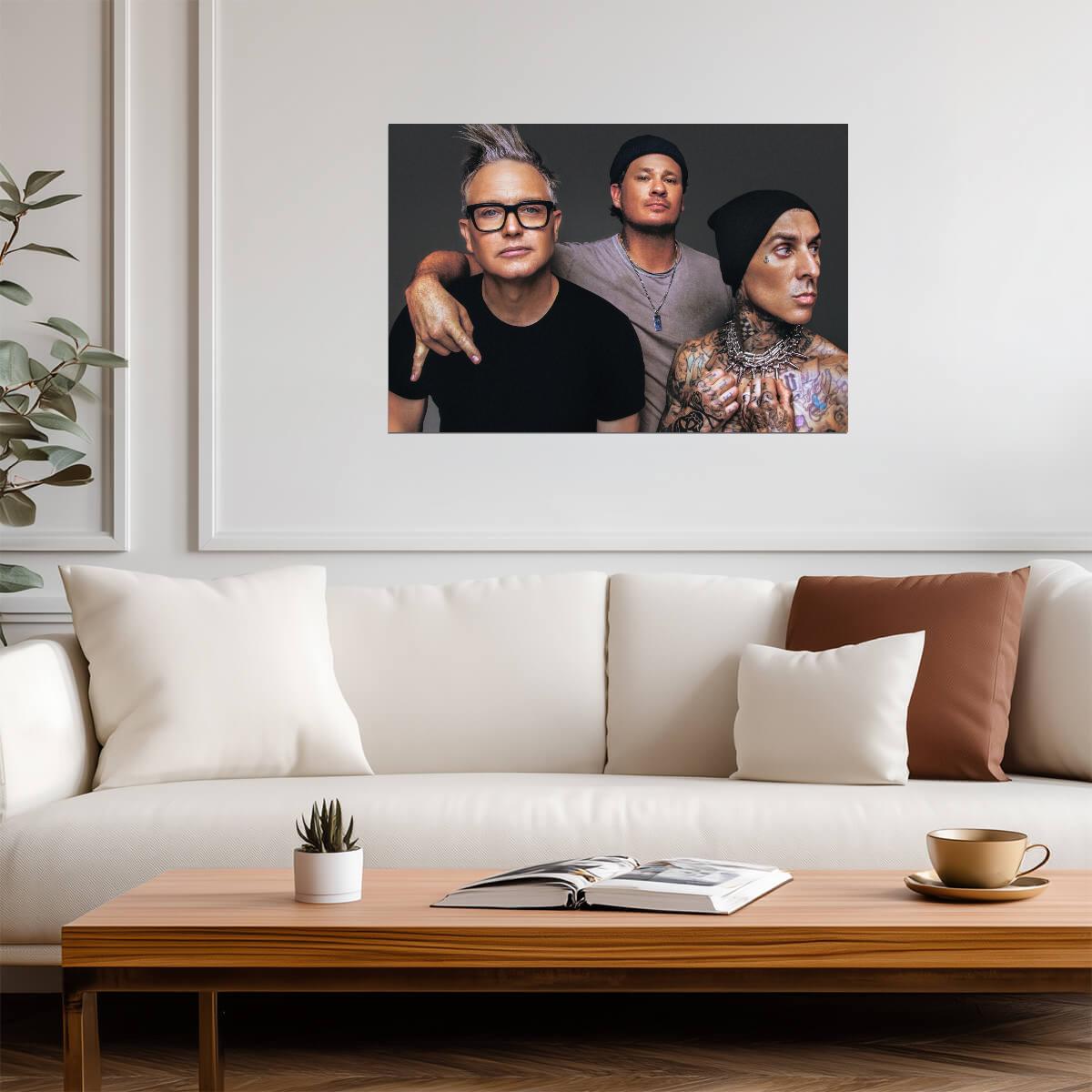 Blink-182 | Pop Punk Band Poster | Rock Music Decor - Music Poster