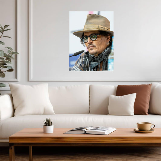 Johnny Depp Print | Actor Poster - Celebrities Poster