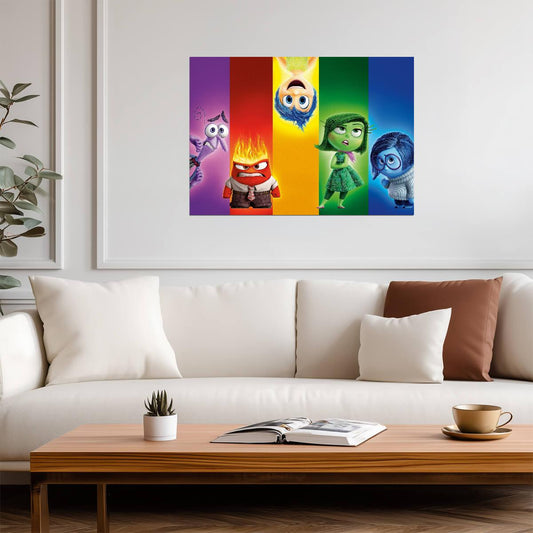 Inside Out | Pixar Animation | Movie Poster - Movies & TV Poster