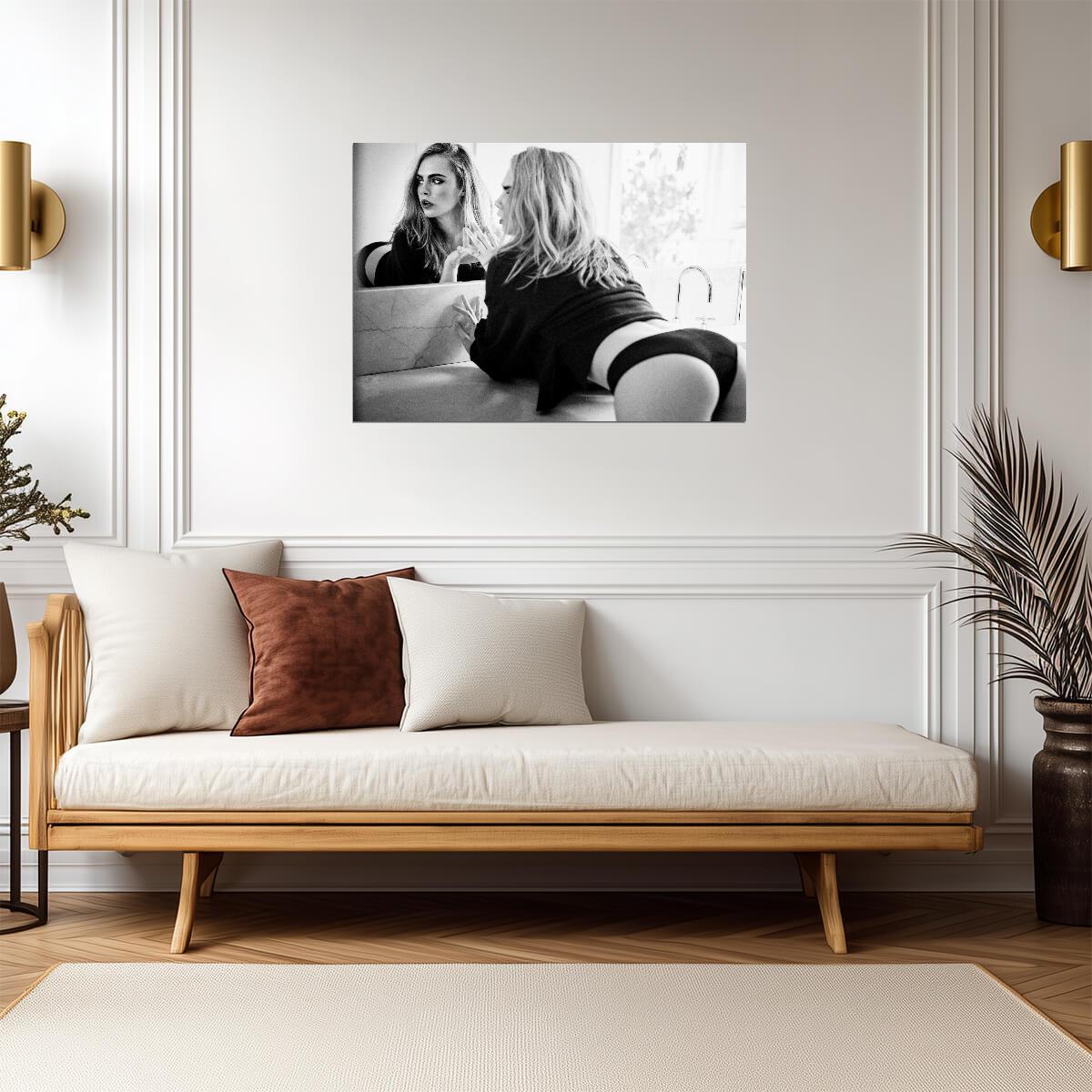Cara Delevingne | Supermodel Art | Sexy Actress Poster - Celebrities Poster