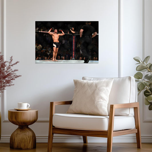 Nate Diaz UFC | MMA Fighter Poster | Combat Sports Wall Art - Sports Poster