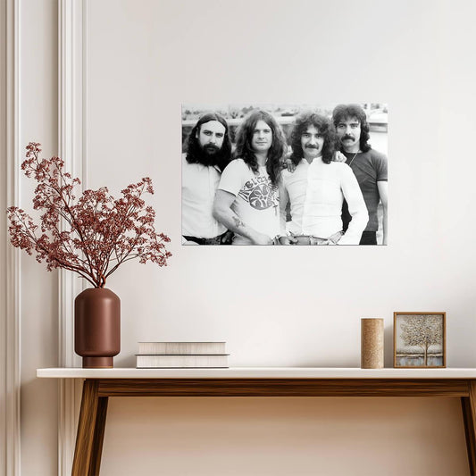 Black Sabbath | Classic Rock Band | Vintage Poster - Music Poster