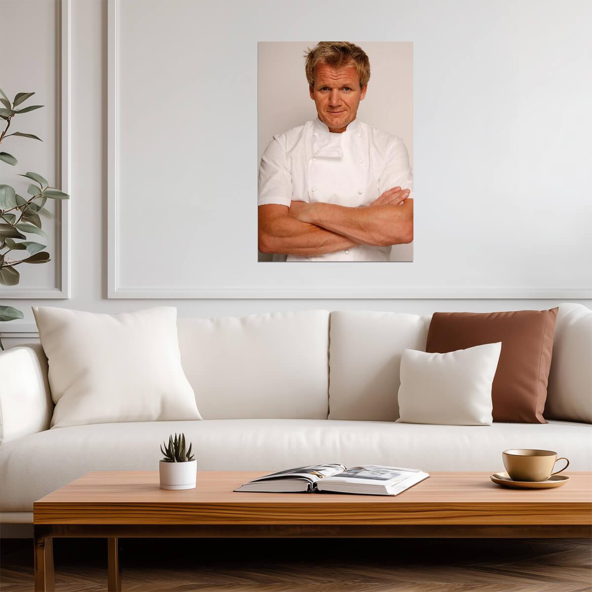 Gordon Ramsay | Celebrity Chef | Kitchen Poster - Celebrities Poster