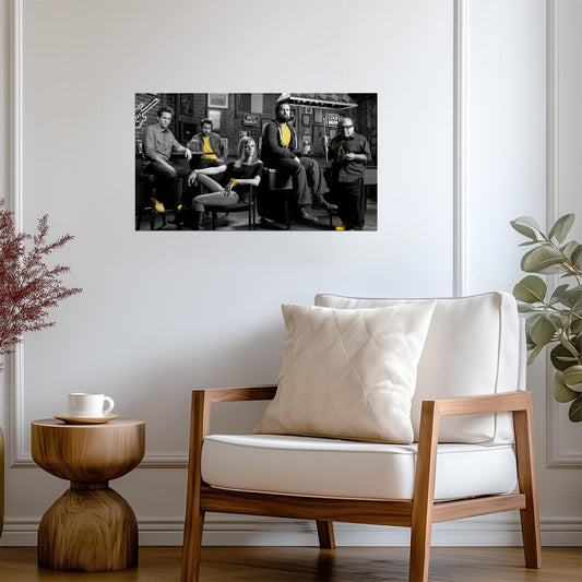 It's Always Sunny In Philadelphia | Black and White Art | TV Show Poster - Movies & TV Poster