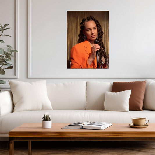 Alicia Keys | R&B Singer Poster | Music Legend Art - Music Poster
