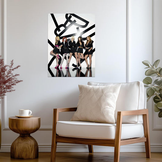 Girls Aloud | Music Group Art | Fan Gift Poster - Music Poster