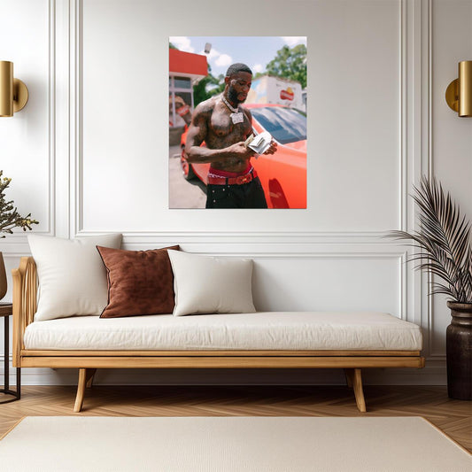 Gucci Mane | Trap God | Hip Hop Poster - Music Poster
