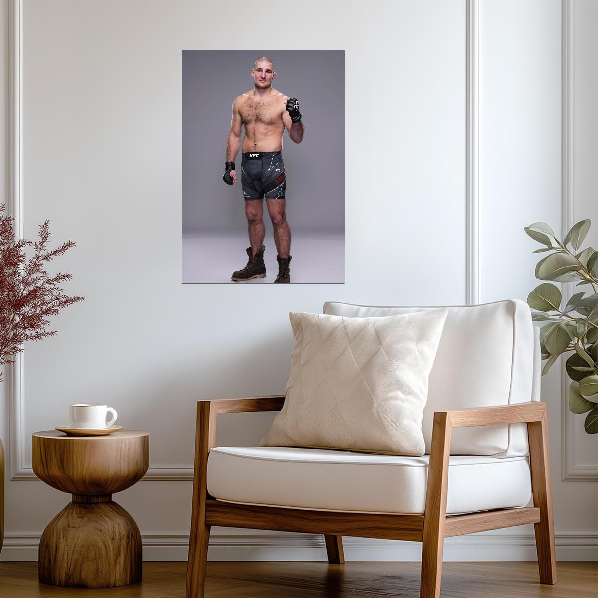 Sean Strickland Tarzan | UFC Poster | Middleweight Fighter Print - Sports Poster