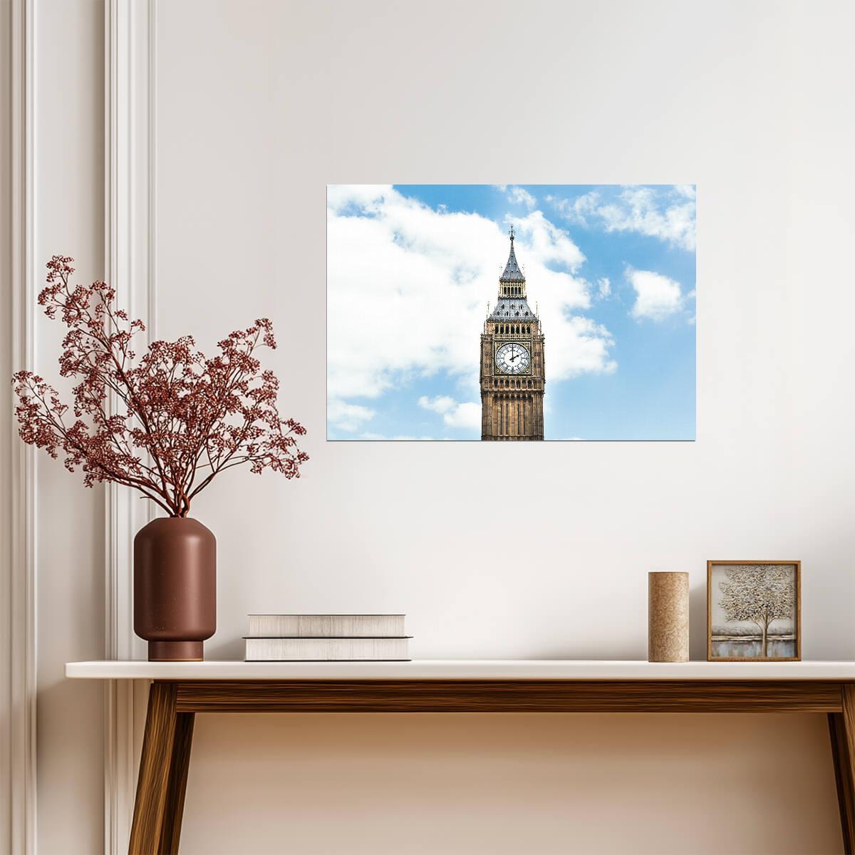 Big Ben London | British Landmark | Architecture Poster - Photography Poster