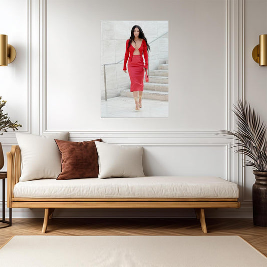 Megan Fox | Modern Celebrity Fashion Photo | Actress Wall Art Poster - Celebrities Poster