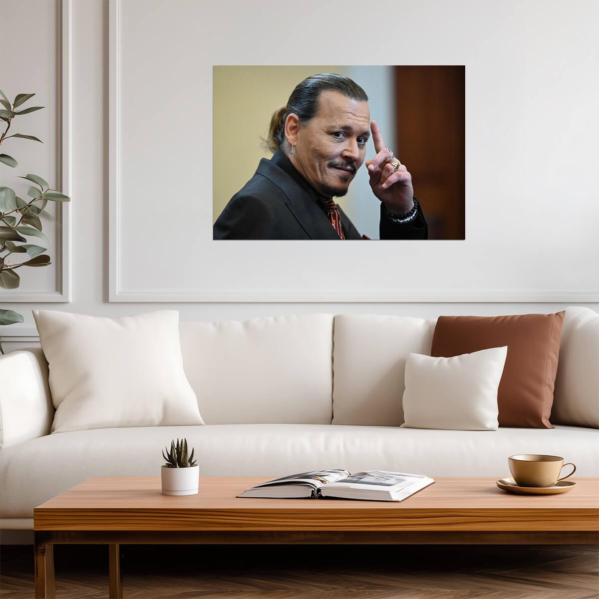 Johnny Depp Poster | Wall Art Print - Celebrities Poster