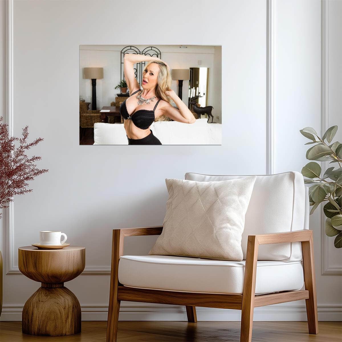 Brandi Love | Blonde Model Art | Sexy Star Poster - Celebrities Poster