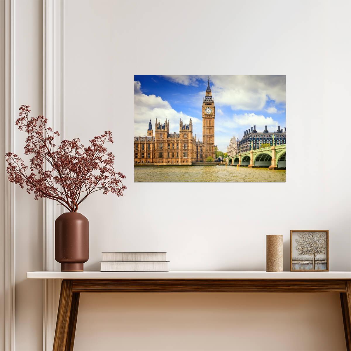 Big Ben London | Elizabeth Tower | London Wall Poster - Photography Poster