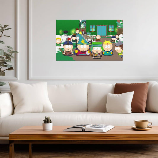 South Park The Stick of Truth | Grand Wizard Cartman | RPG Video Game Poster - Movies & TV Poster