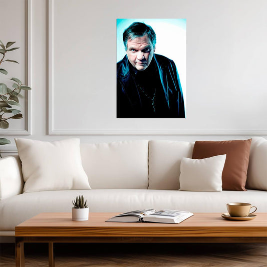Meat Loaf Wall Art | Classic Rock Poster - Music Poster