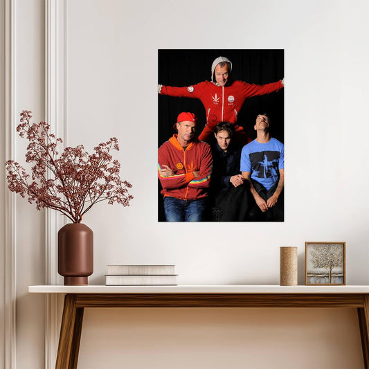 Red Hot Chili Peppers Group Photo | Anthony Kiedis & Flea | Rock Band Poster - Music Poster