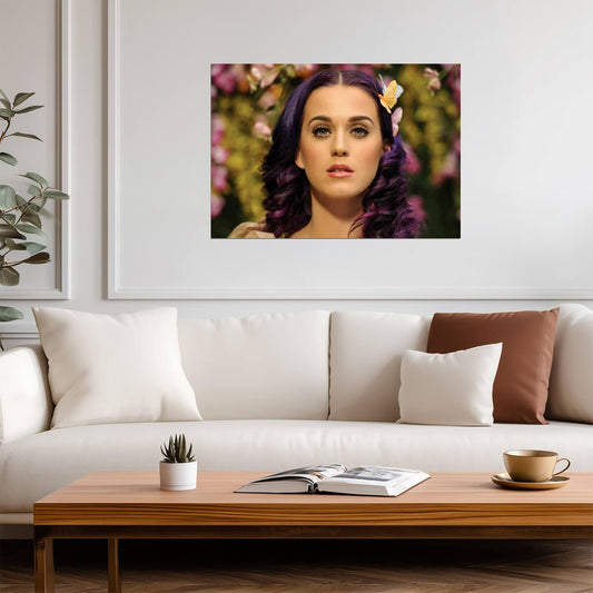 Katy Perry Poster | American Singer Print - Music Poster