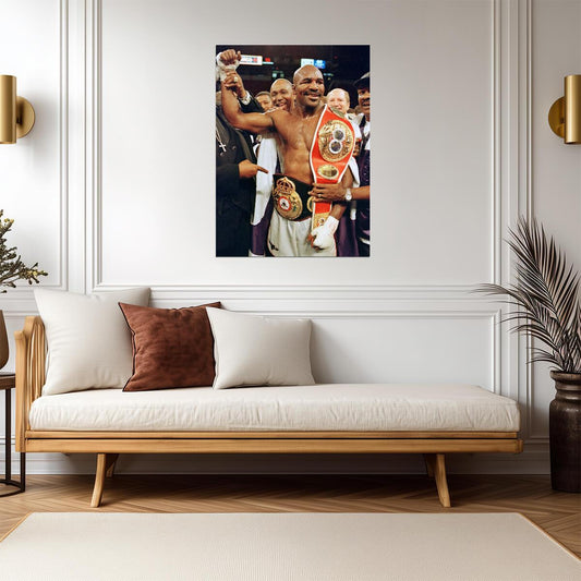 Evander Holyfield | Boxing Legend | Sports Poster - Sports Poster