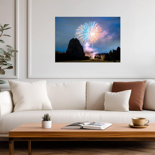 Fireworks | Pyrotechnics Photo | Colorful Poster - Photography Poster