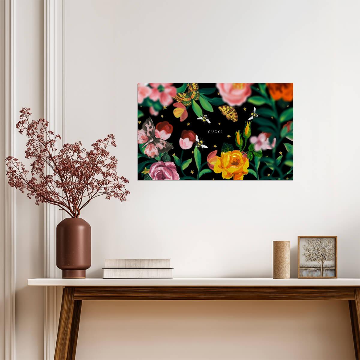 Gucci | Fashion Brand Art | Stylish Poster - Graphic & Art Poster