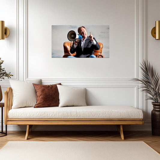 Alex Jones | Media Personality Poster | Celebrity Portrait - Celebrities Poster
