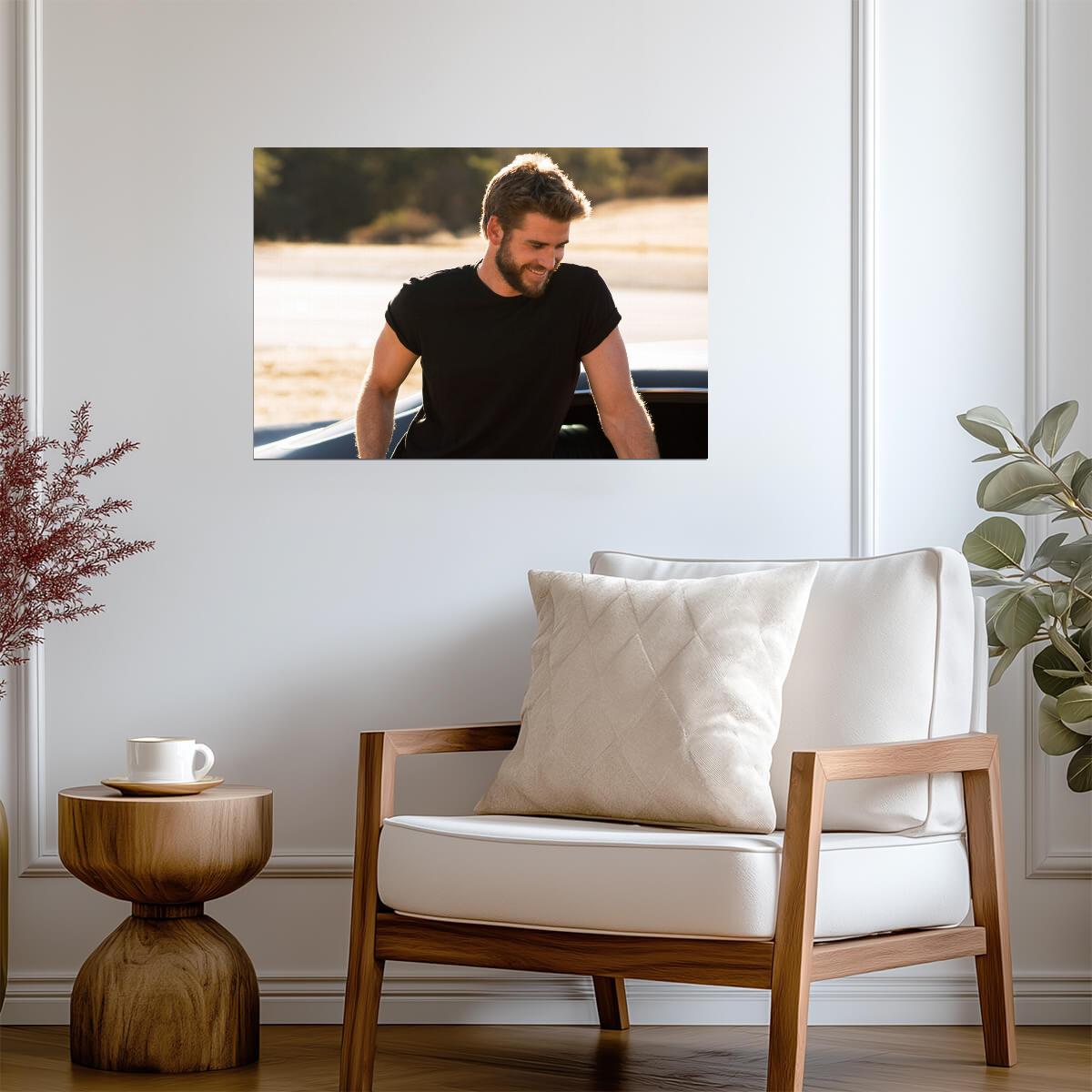 Liam Hemsworth Poster | Actor Wall Art - Celebrities Poster