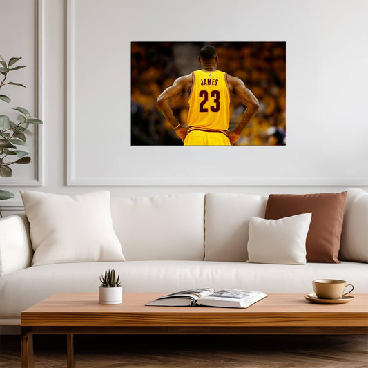 LeBron James Cleveland Cavaliers #23 | Basketball Poster | Sports Legend Wall Art - Sports Poster