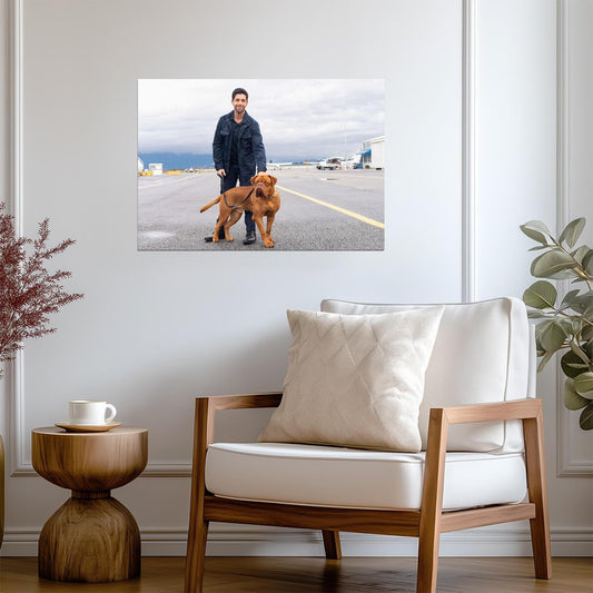 Josh Peck Poster | Turner and Hooch TV Series Dog Print - Movies & TV Poster
