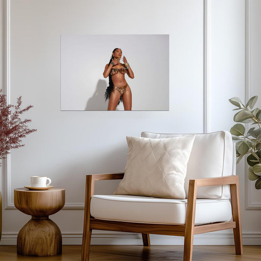 Bia | Rapper Portrait | Sexy Music Poster - Music Poster