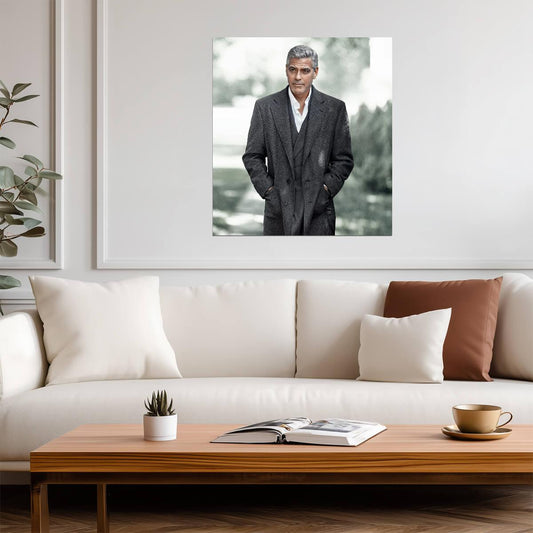 George Clooney | Leading Man Art | Celebrity Poster - Celebrities Poster