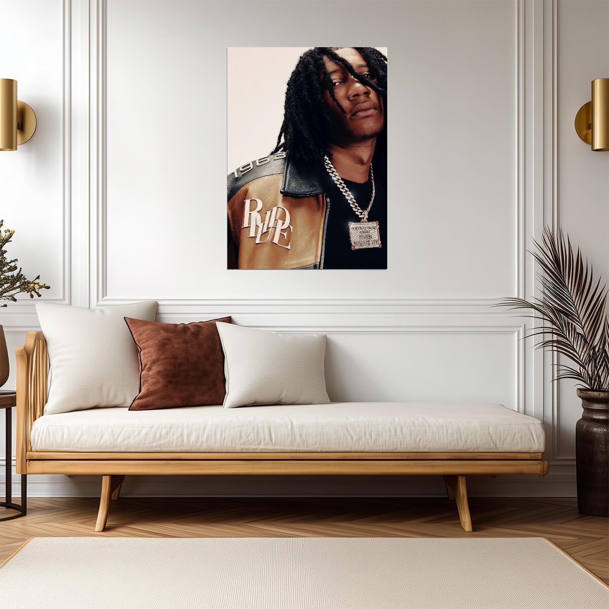 Digga D | Music Star Portrait | Grime Poster - Music Poster