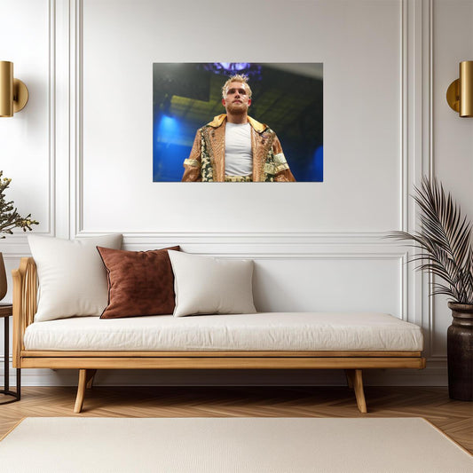 Jake Paul The Problem Child | Professional Boxing Poster | Combat Sports Wall Art - Sports Poster