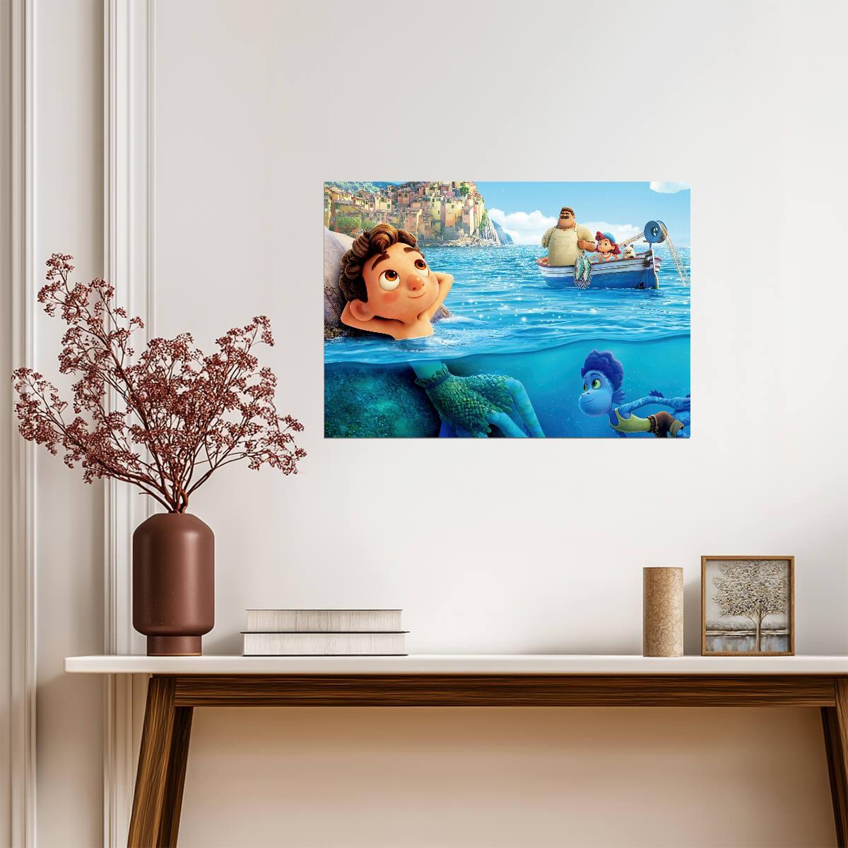 Luca Poster | Animated Movie Wall Art - Movies & TV Poster