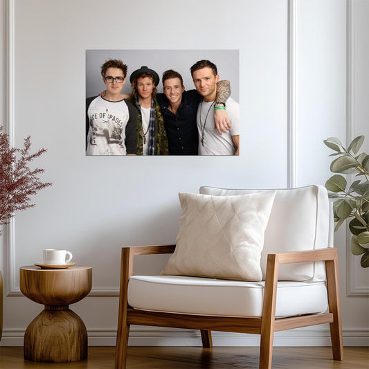 McFly Wall Art | British Pop Band Poster - Music Poster