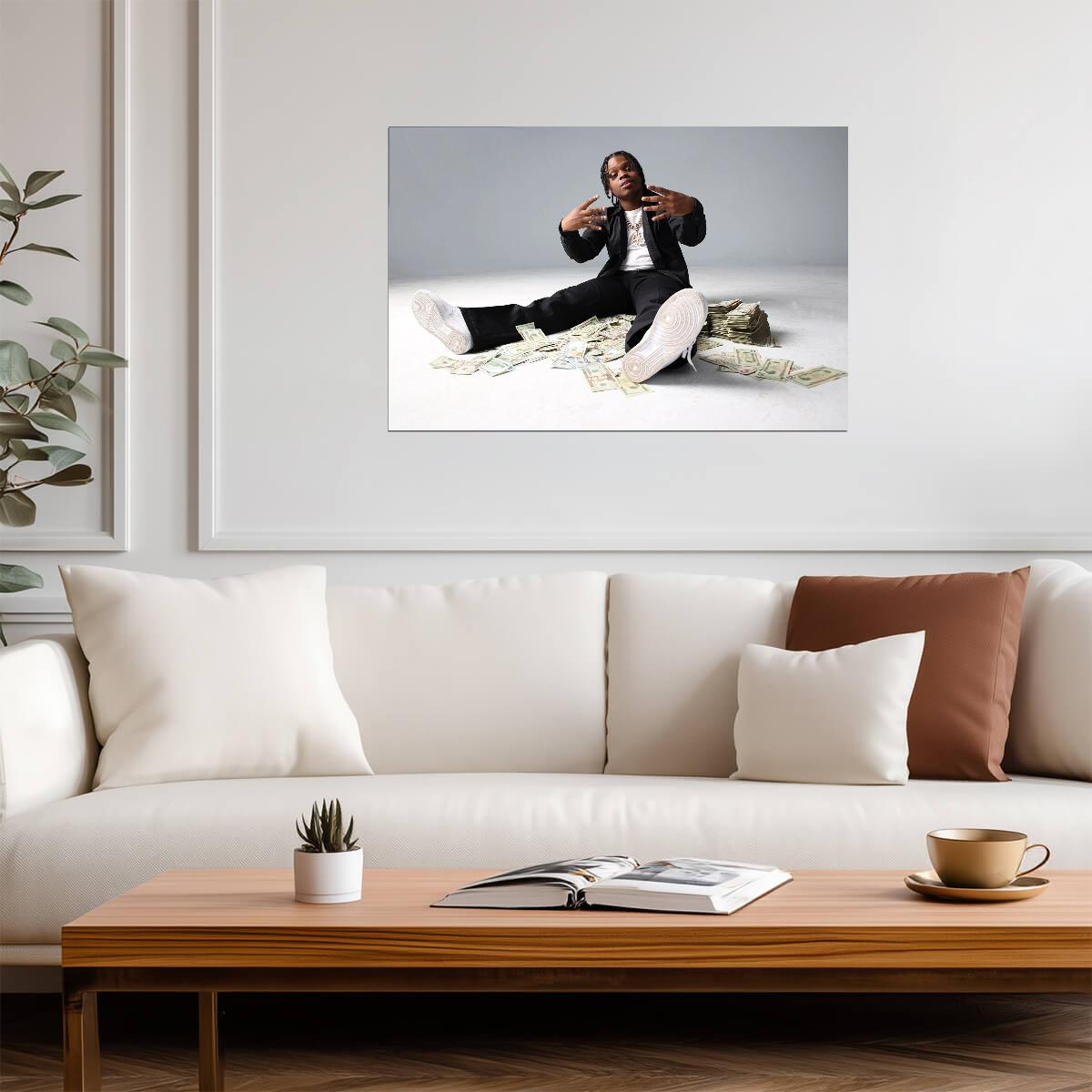 42 Dugg Photography | Music Poster | Neutral Tone Wall Decor - Music Poster
