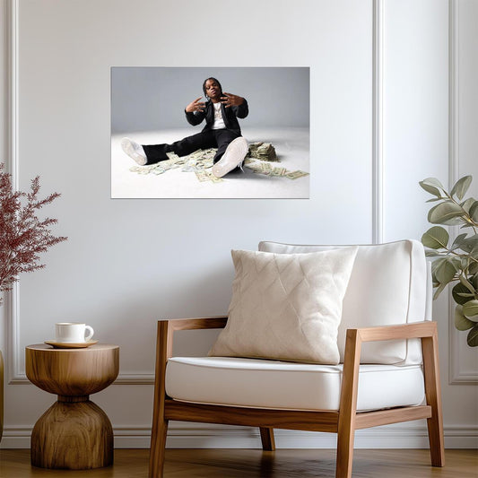 42 Dugg Photography | Music Poster | Neutral Tone Wall Decor - Music Poster