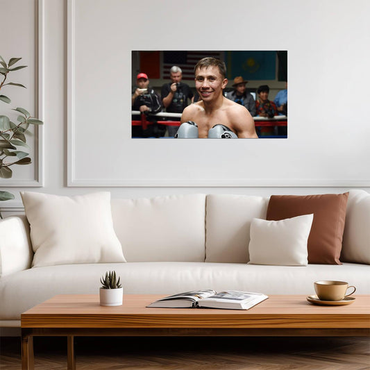 Gennady GGG Golovkin | Boxing Legend Poster | World Champion Wall Art - Sports Poster