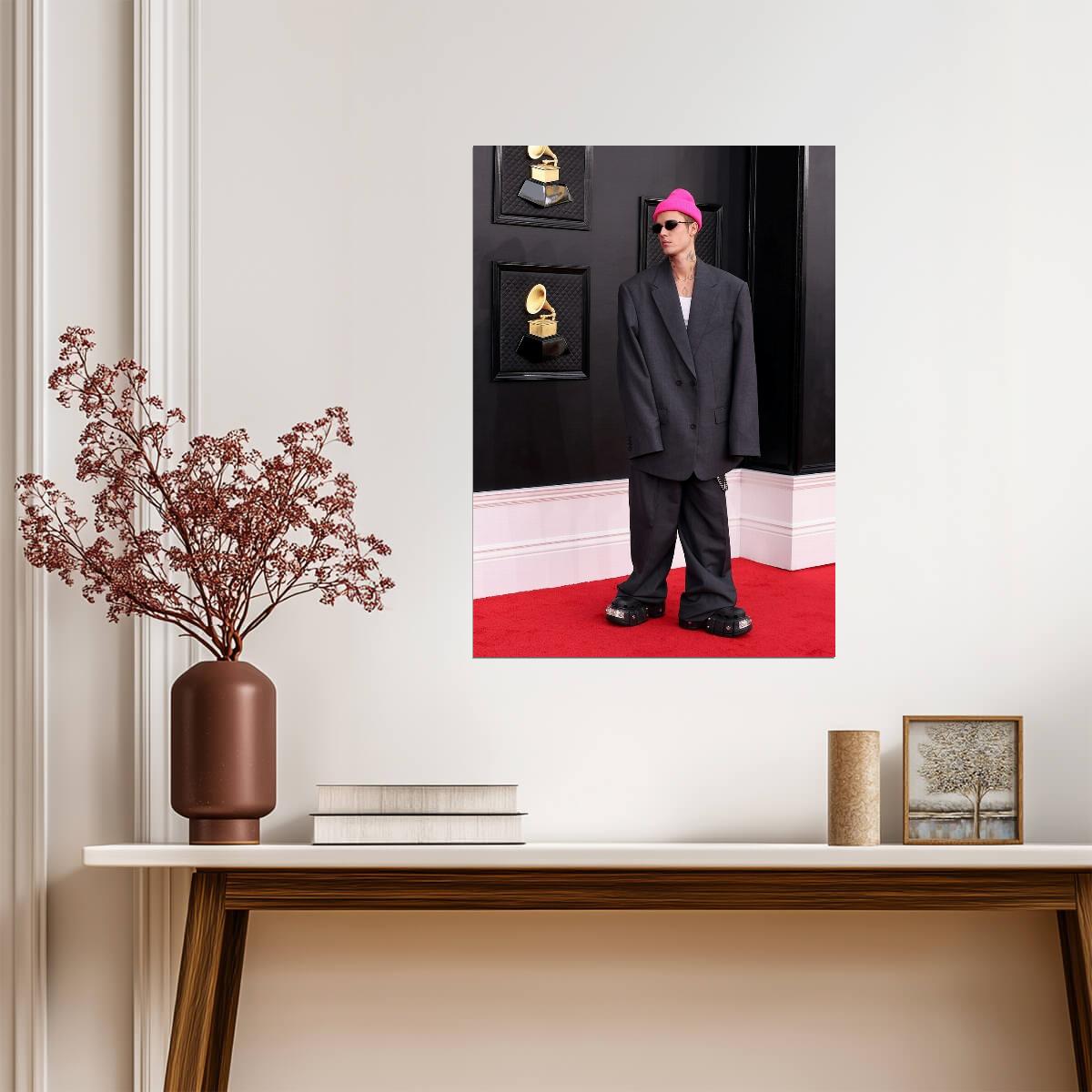 Justin Bieber Poster | Pop Music Art Print - Music Poster