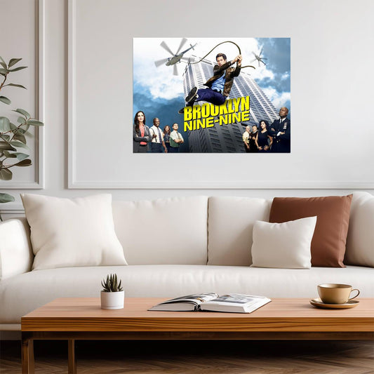 Brooklyn Nine-Nine | Police Comedy Art | TV Show Poster - Movies & TV Poster