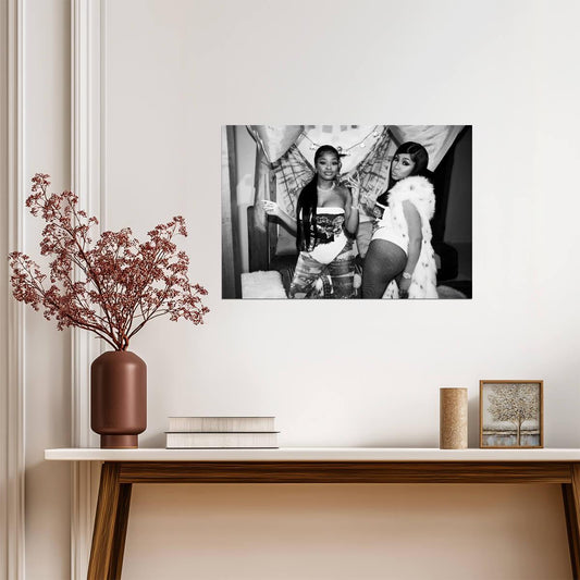 City Girls | Hip Hop Duo | Sexy Rapper Poster - Music Poster