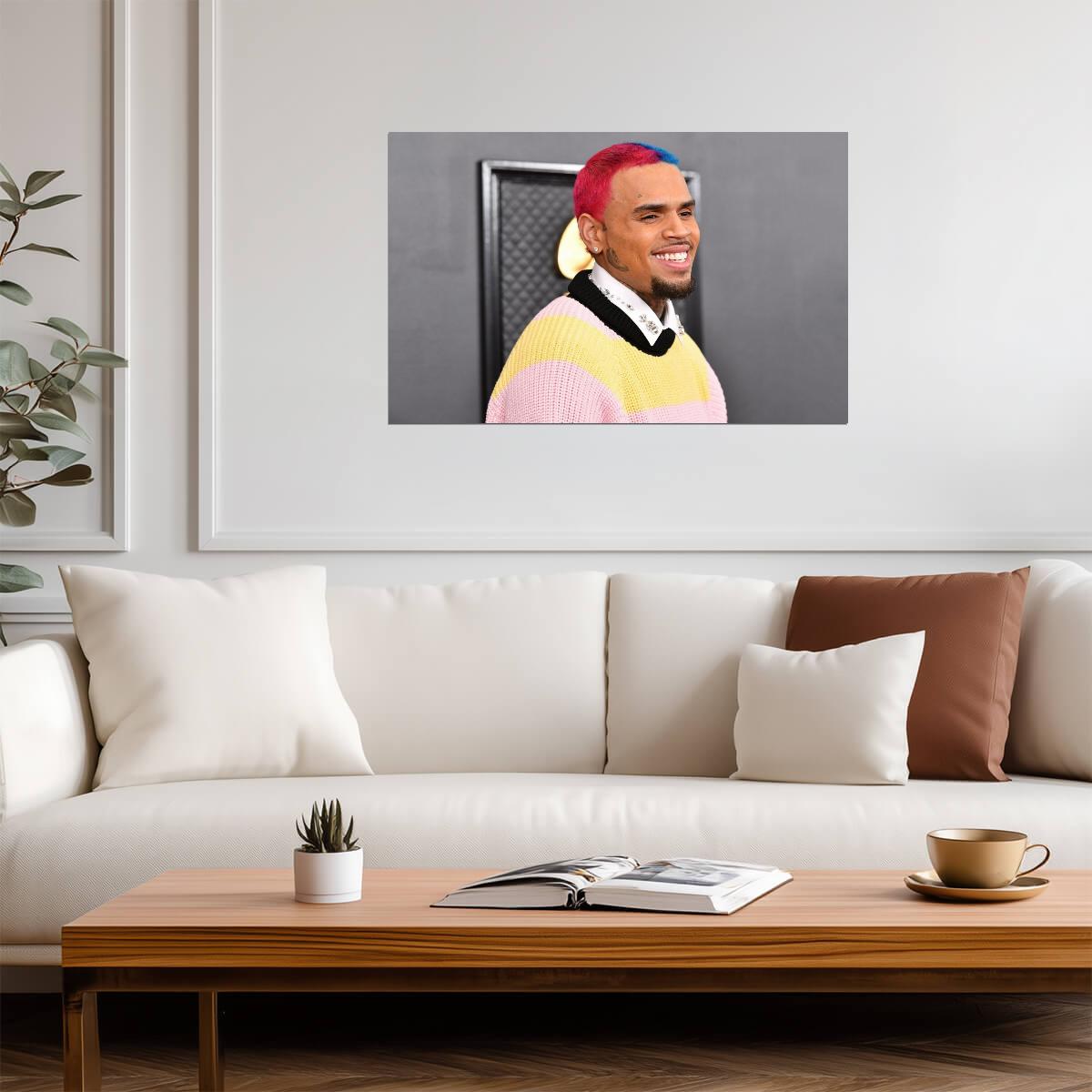 Chris Brown | Singer and Dancer | Celebrity Poster - Music Poster