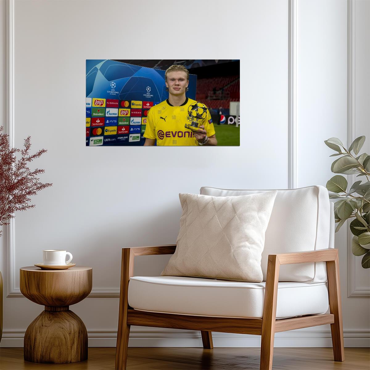 Erling Haaland | Soccer Star | Sports Poster - Sports Poster