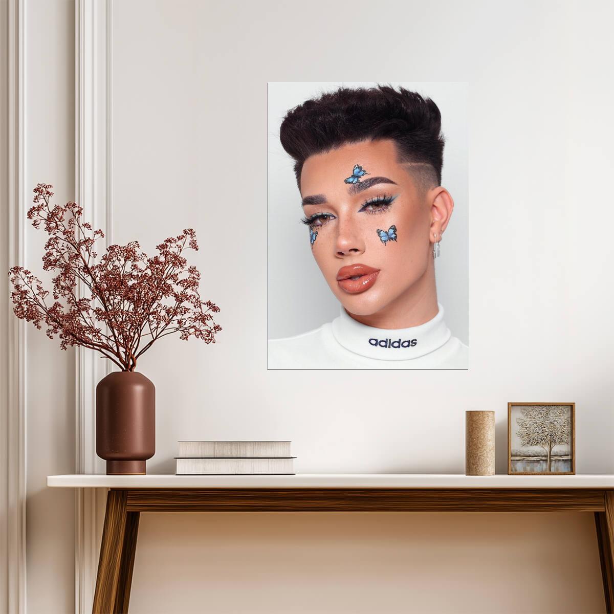 James Charles | YouTuber Portrait | Fan Wall Poster - Celebrities Poster