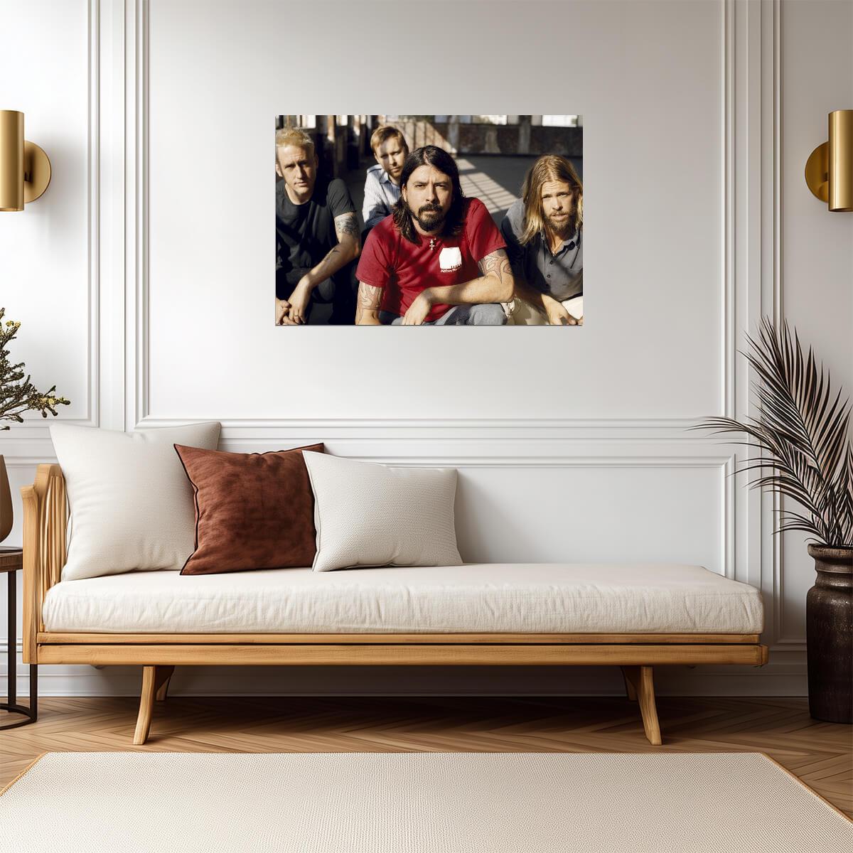 Foo Fighters Band Photo | Alternative Rock Music Poster | Dave Grohl Wall Art - Music Poster