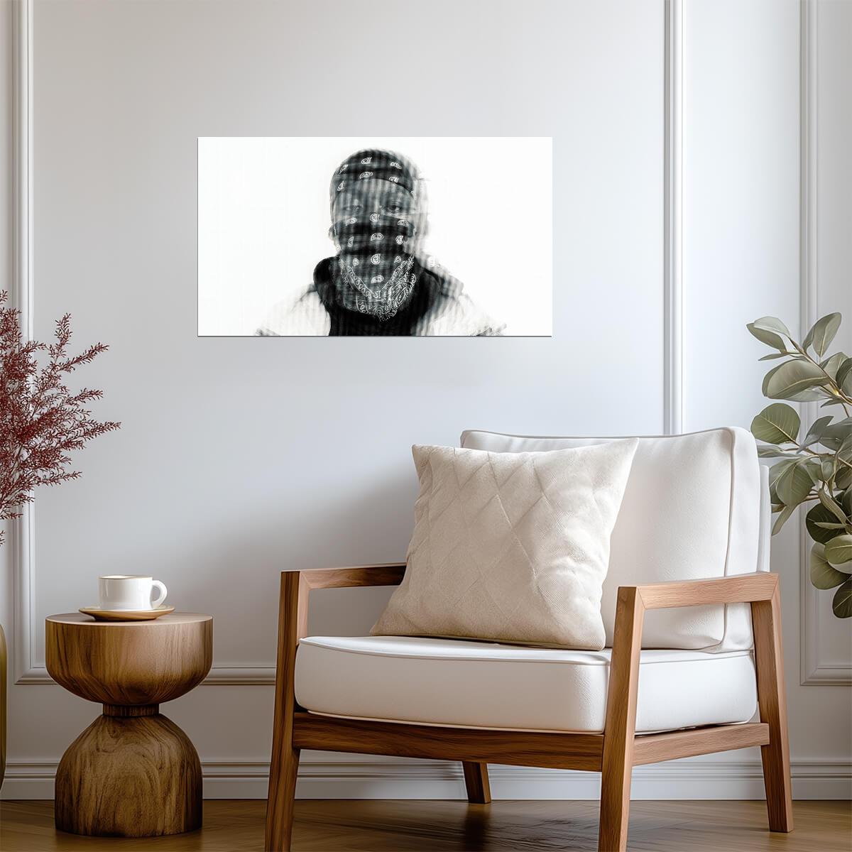 Kwengface Print | Hip Hop Rap Poster - Music Poster